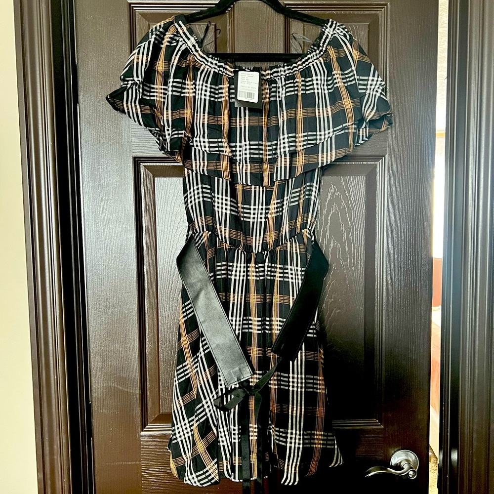 New checkered dress